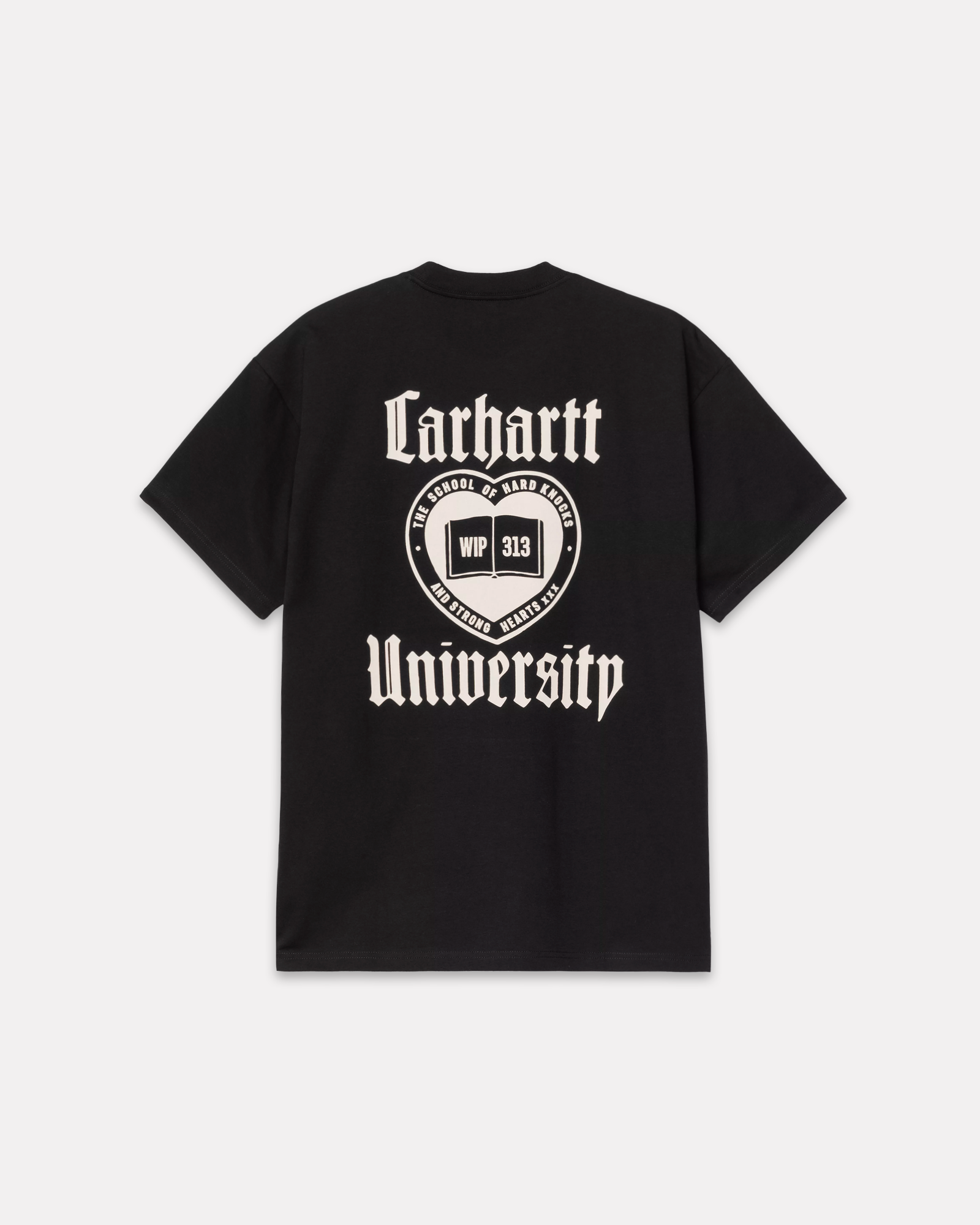 CARHARTT WIP - SCHOOLING TEE BLACK