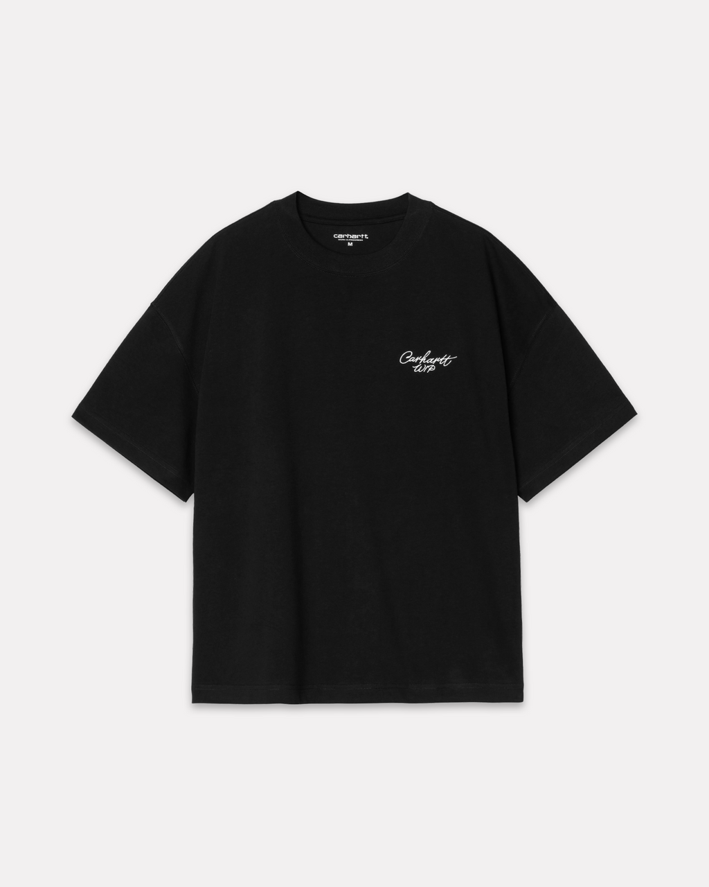 CARHARTT WIP - SIGNATURE SCRIPT TEE BLACK