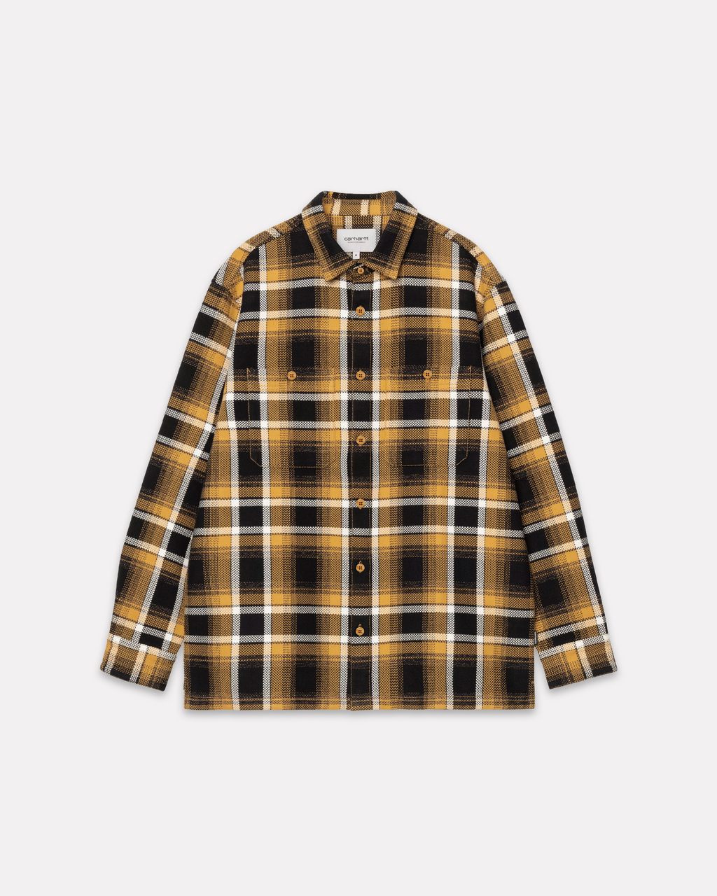 CARHARTT WIP - VAUGHN SHIRT CHECK DIJON