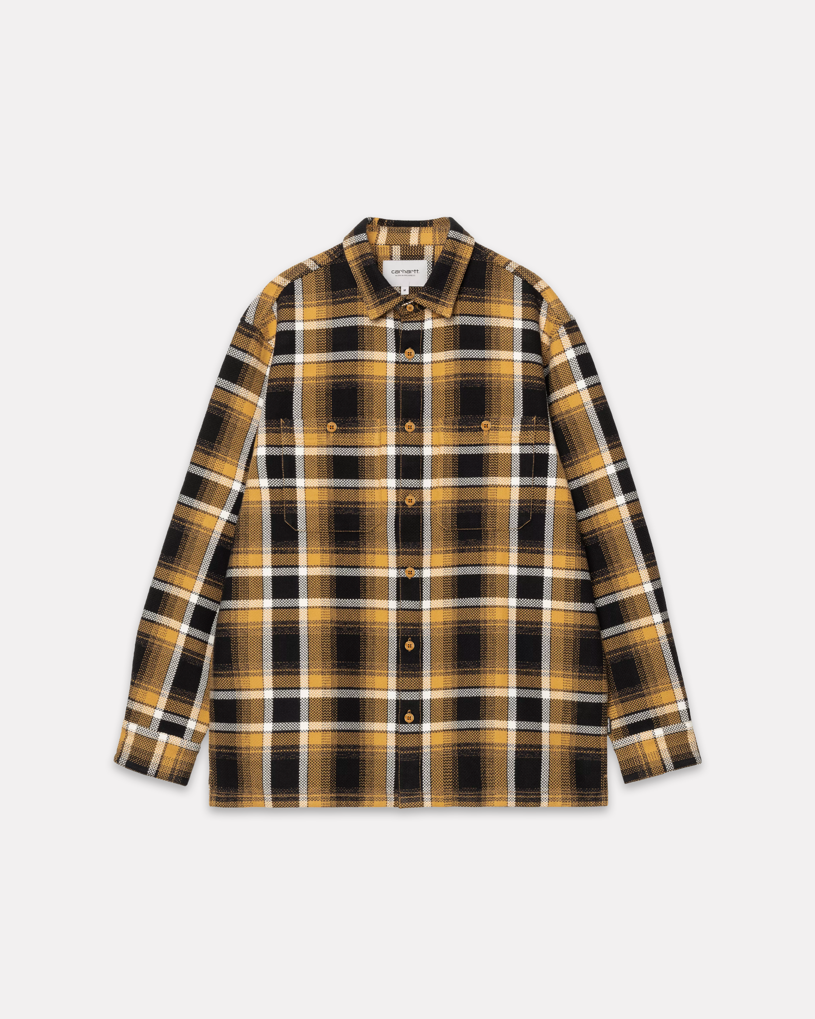 CARHARTT WIP - VAUGHN SHIRT CHECK DIJON