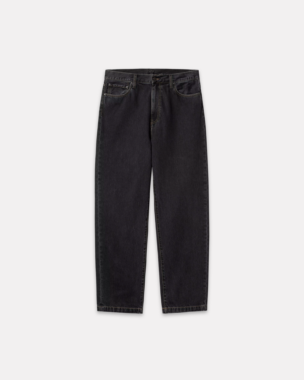 CARHARTT WIP - AARON DENIM PANTS BLACK STONE