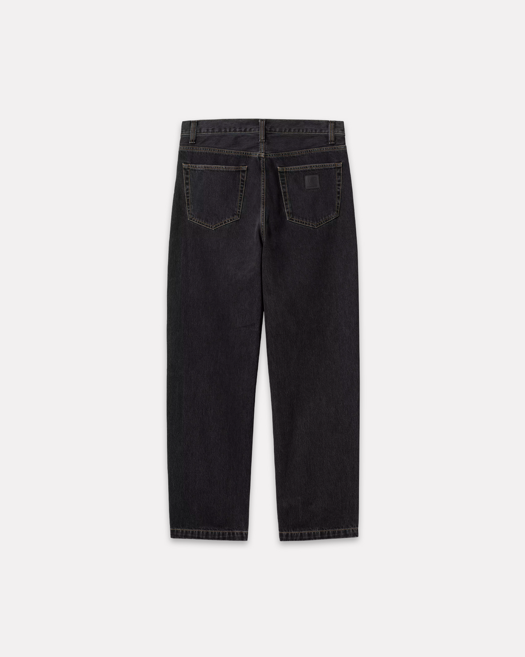 CARHARTT WIP - AARON DENIM PANTS BLACK STONE