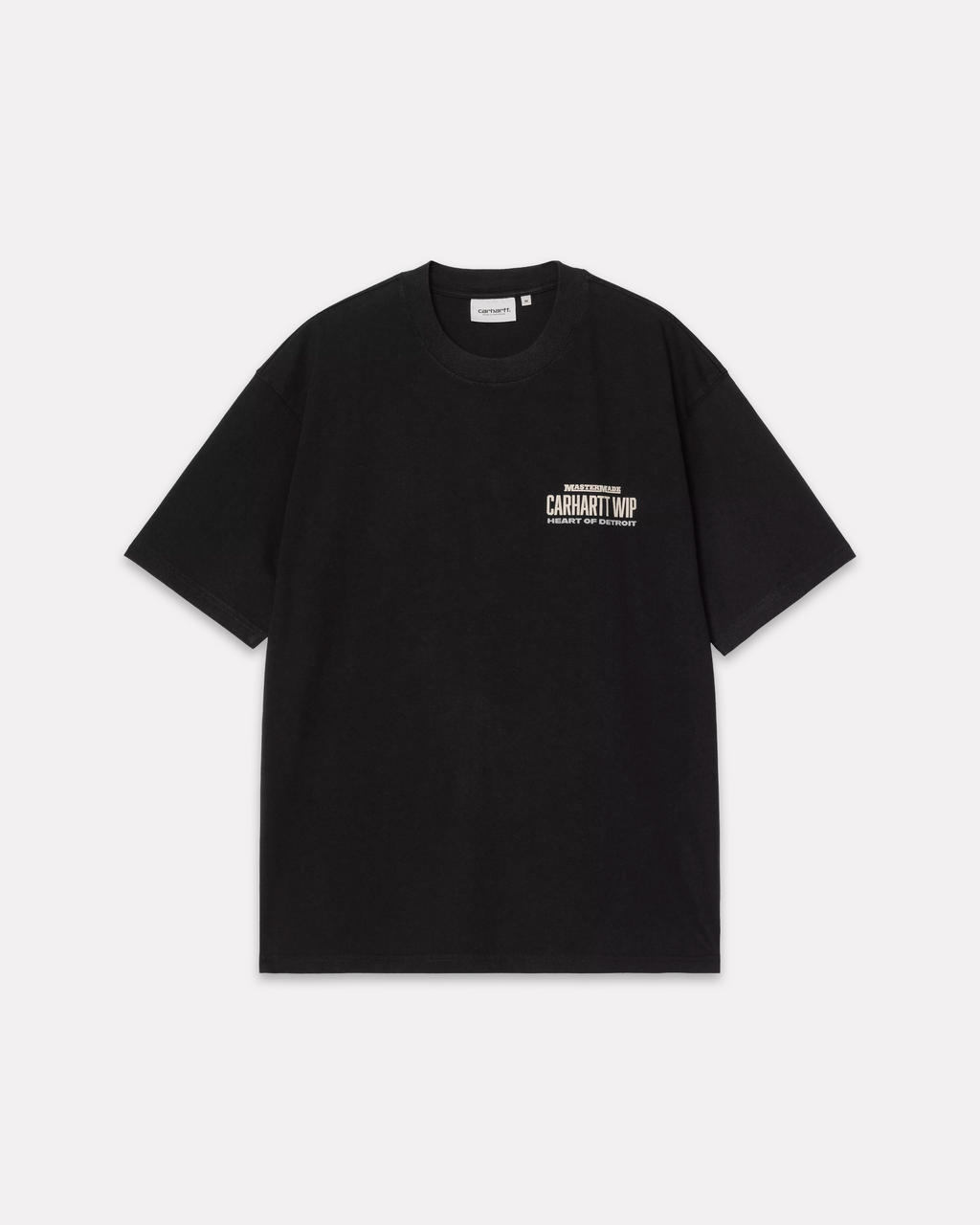 CARHARTT WIP - ARCAN TEE BLACK STONE WASHED