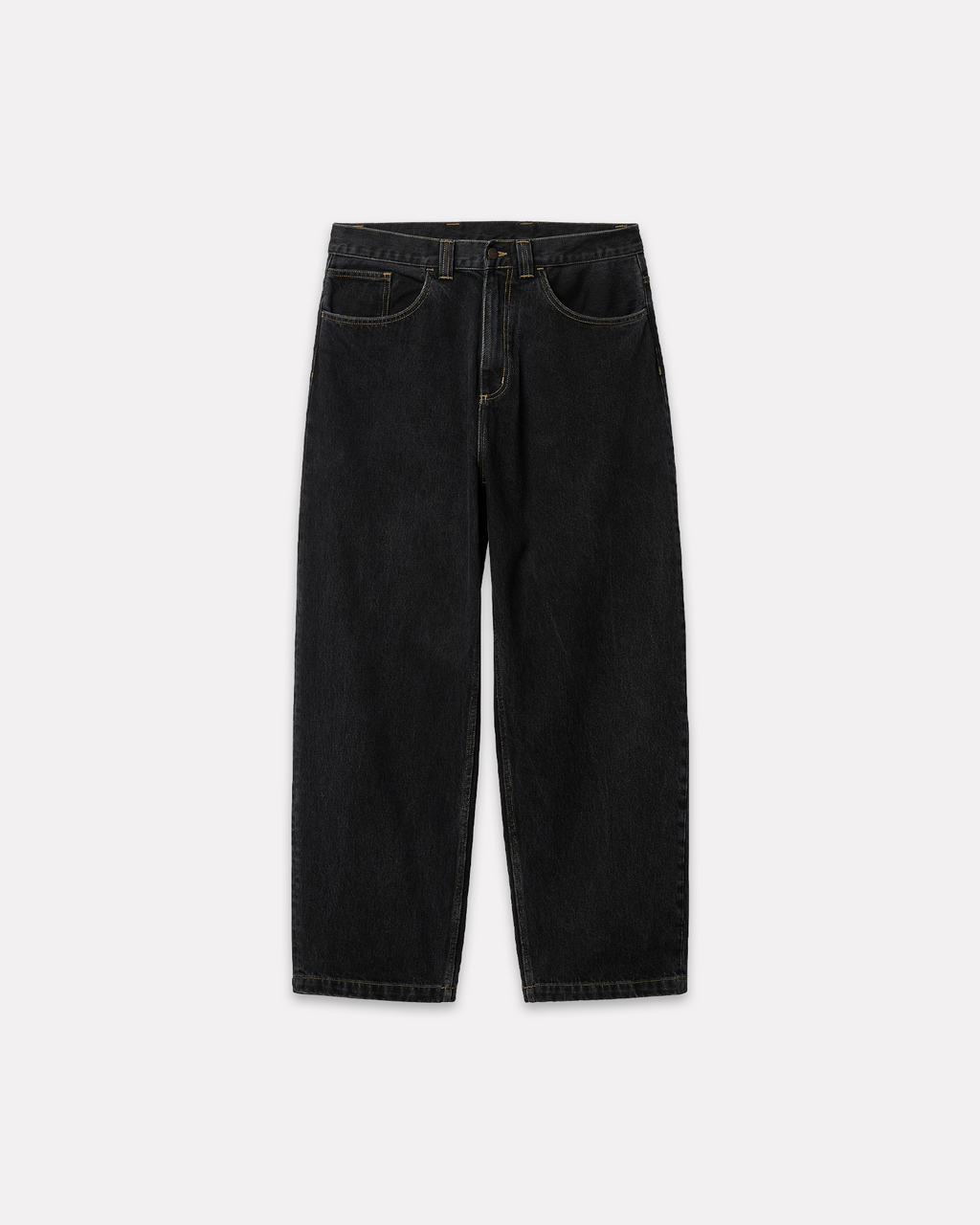 CARHARTT WIP - BRANDON DENIM PANTS BLACK STONE WASHED