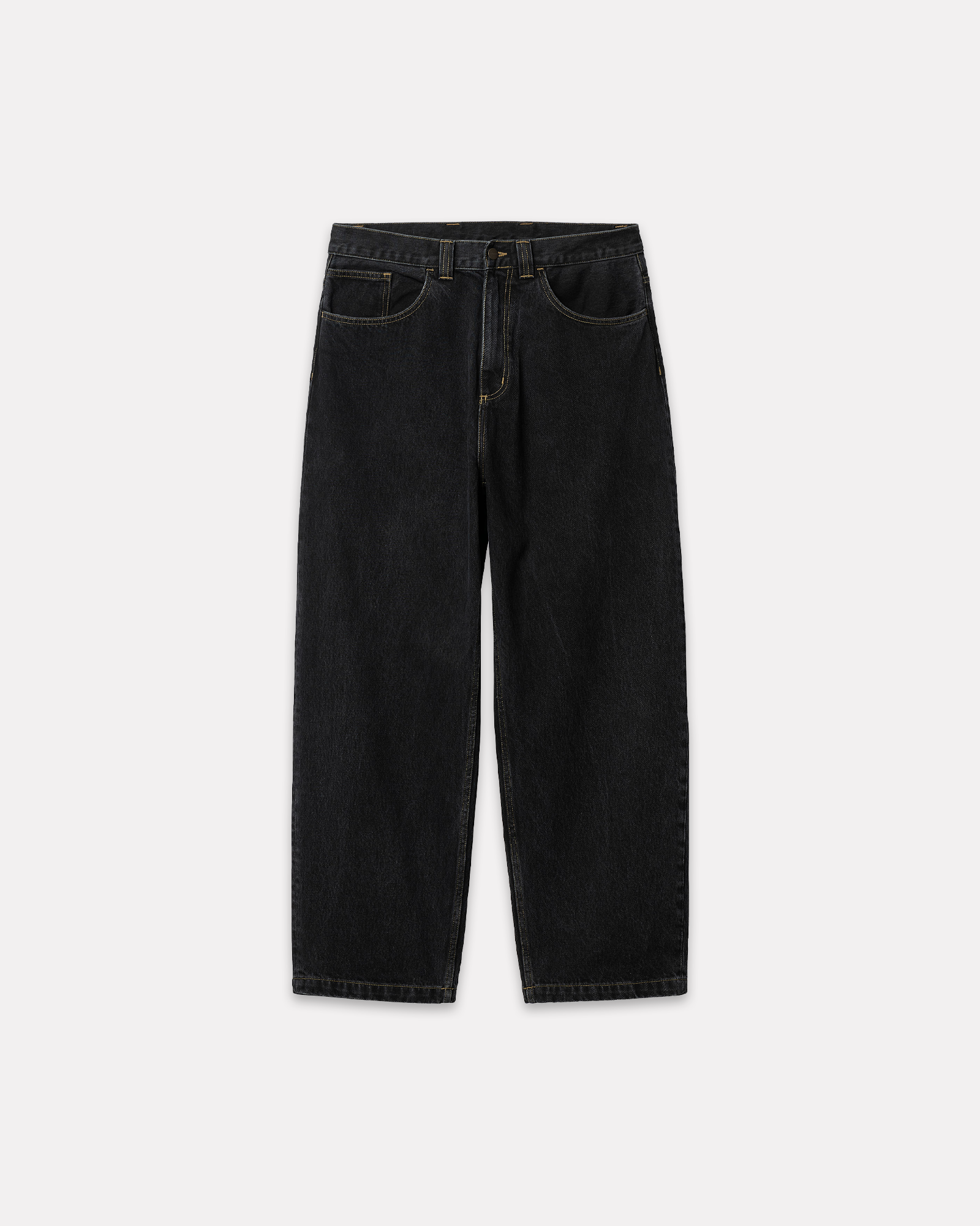 CARHARTT WIP - BRANDON DENIM PANTS BLACK STONE WASHED