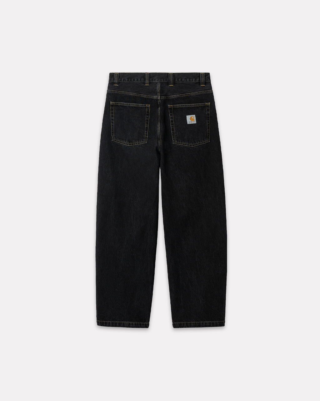 CARHARTT WIP - BRANDON DENIM PANTS BLACK STONE WASHED