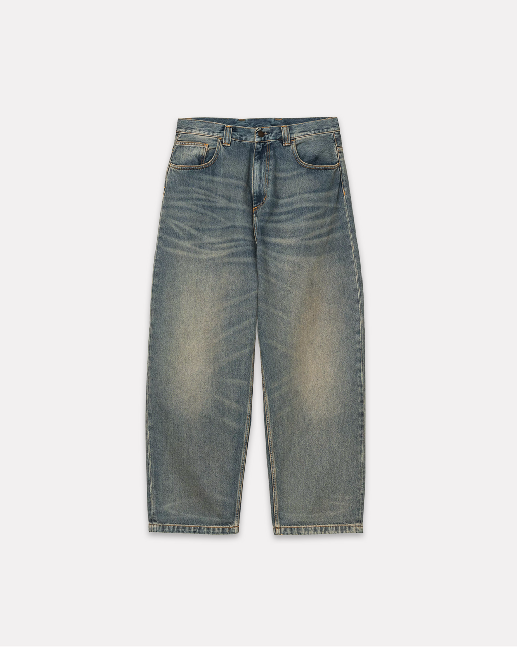 Carhartt Wip - Brandon Pant blue worn used wash