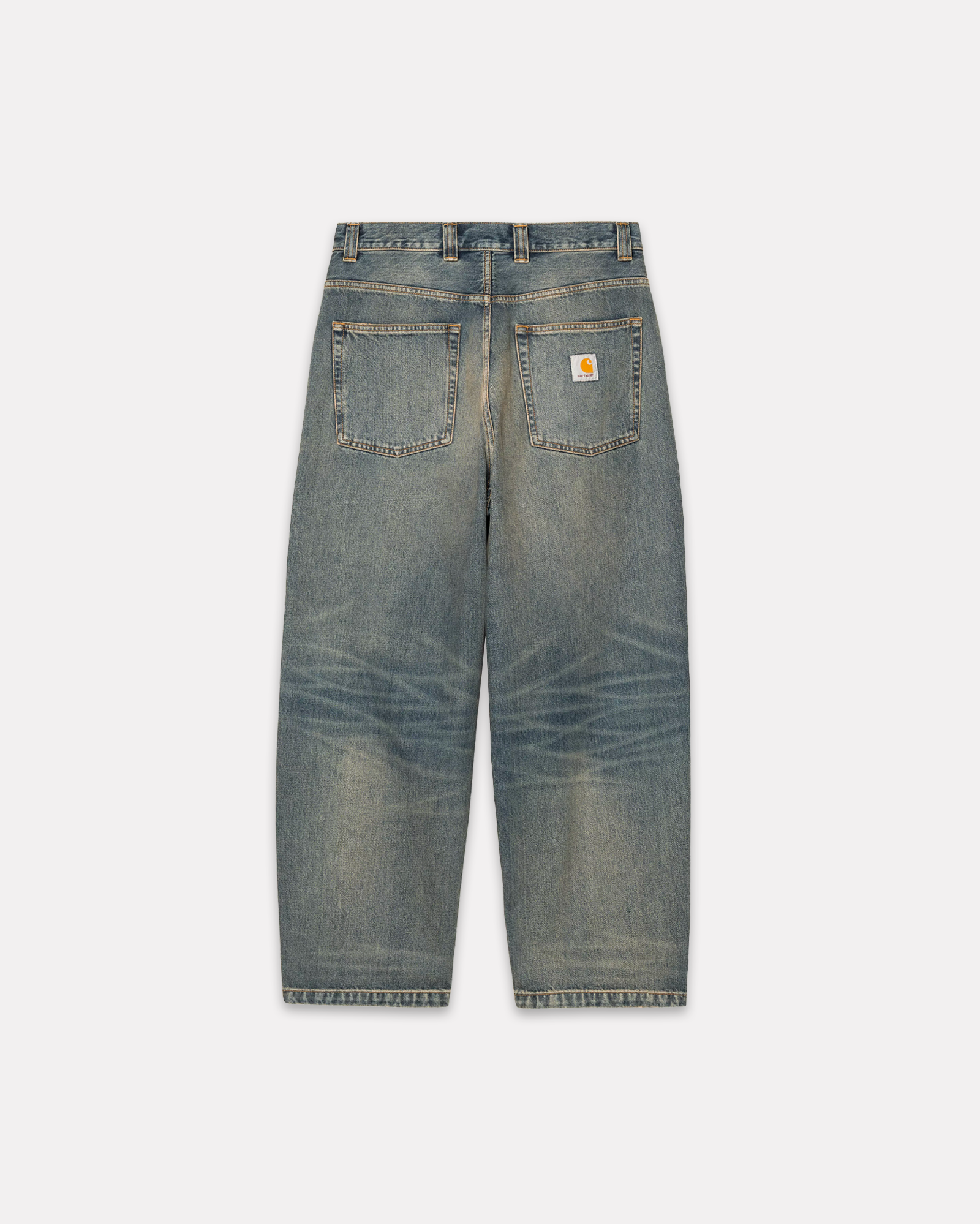Carhartt Wip - Brandon Pant blue worn used wash