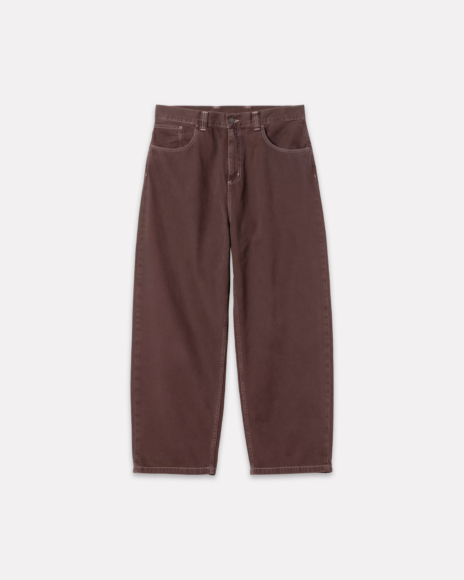 CARHARTT WIP - BRANDON DENIM PANTS CLARK PALISANDER STONE