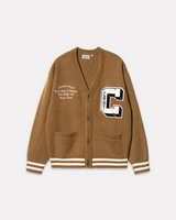 CARHARTT WIP - DUCKS CARDIGAN BROWN