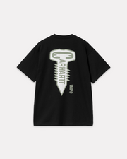 CARHARTT WIP - CROSS SCREW TEE NERA