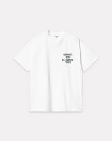 CARHARTT WIP - CROSS SCREW TEE BIANCA