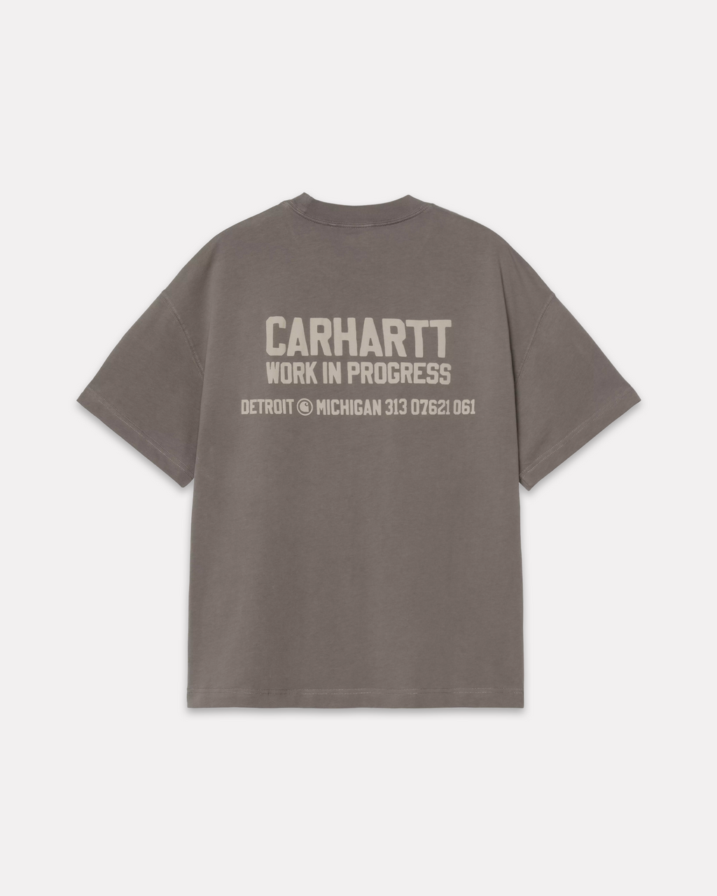 CARHARTT WIP - DISTANCE TEE GRAPHITE