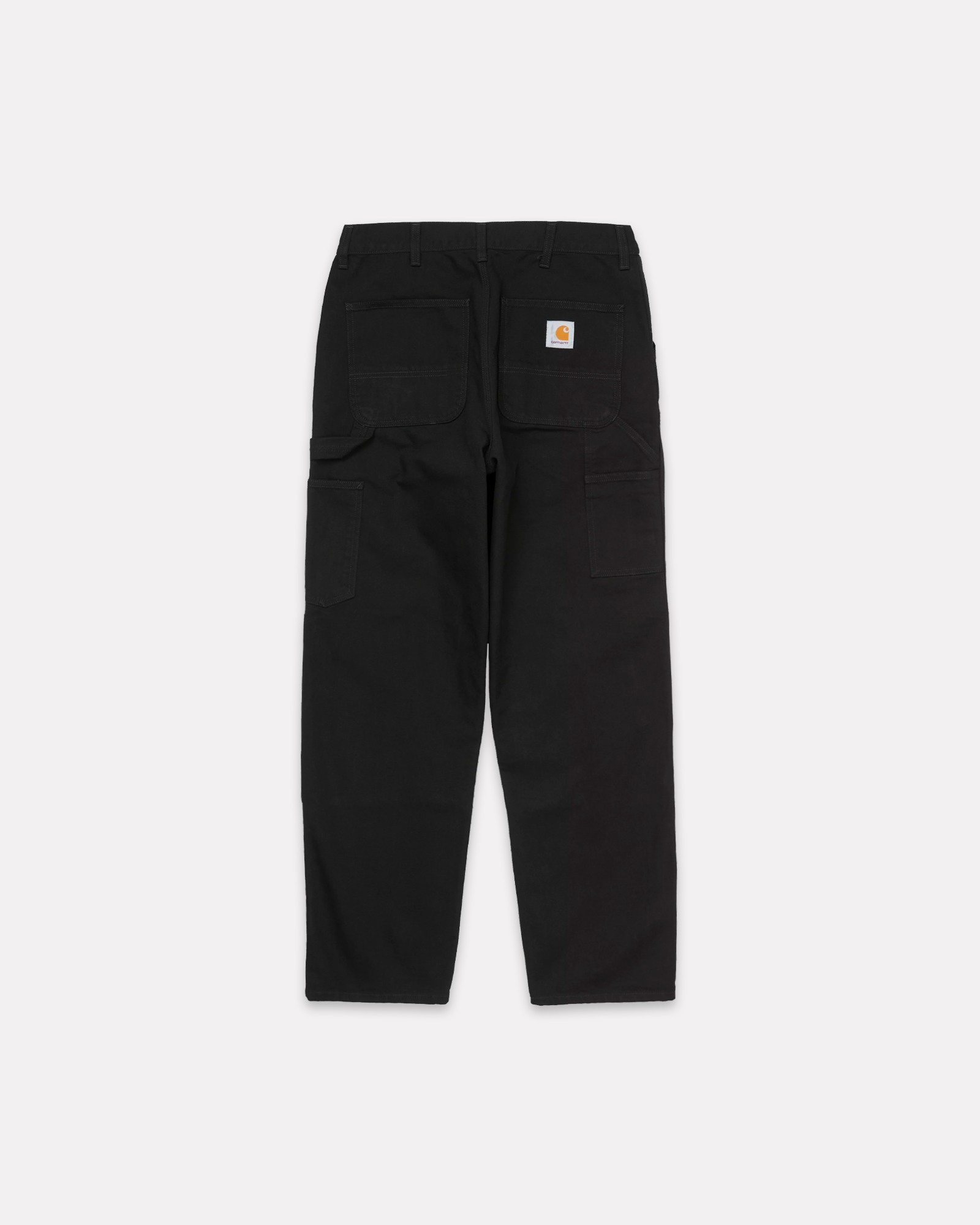 Carhartt Wip - Double knee black rinsed