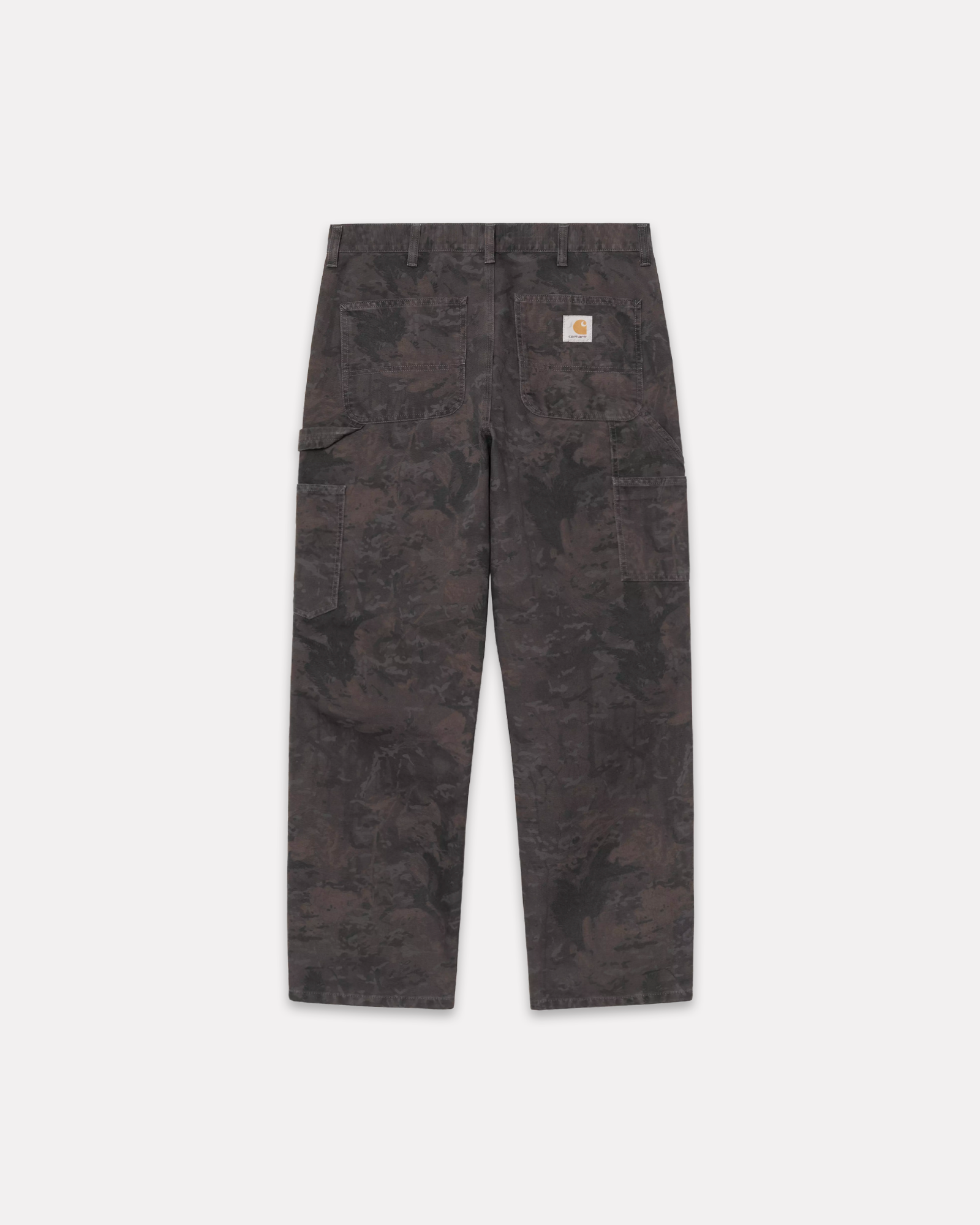 Carhartt Wip - Double knee denim green camo