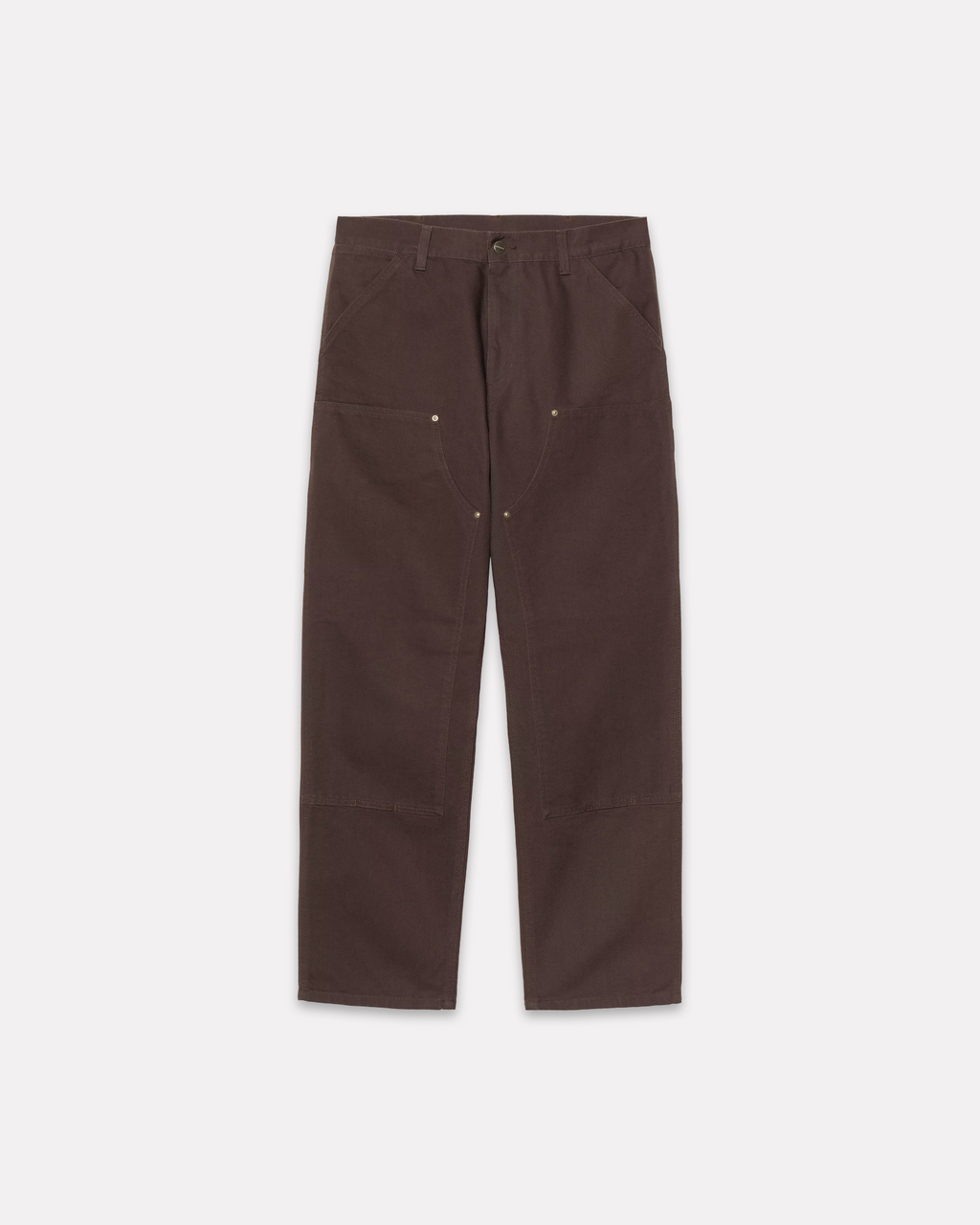 CARHARTT WIP - DOUBLE KNEE PANTS TOBACCO