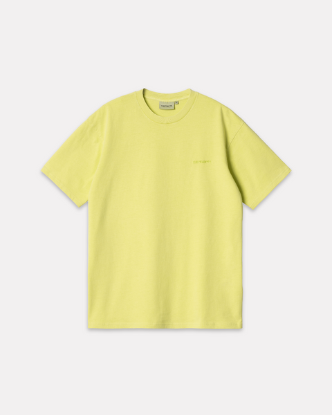 CARHARTT WIP - DUSTER SCRIPT TEE ARCTIC LIME
