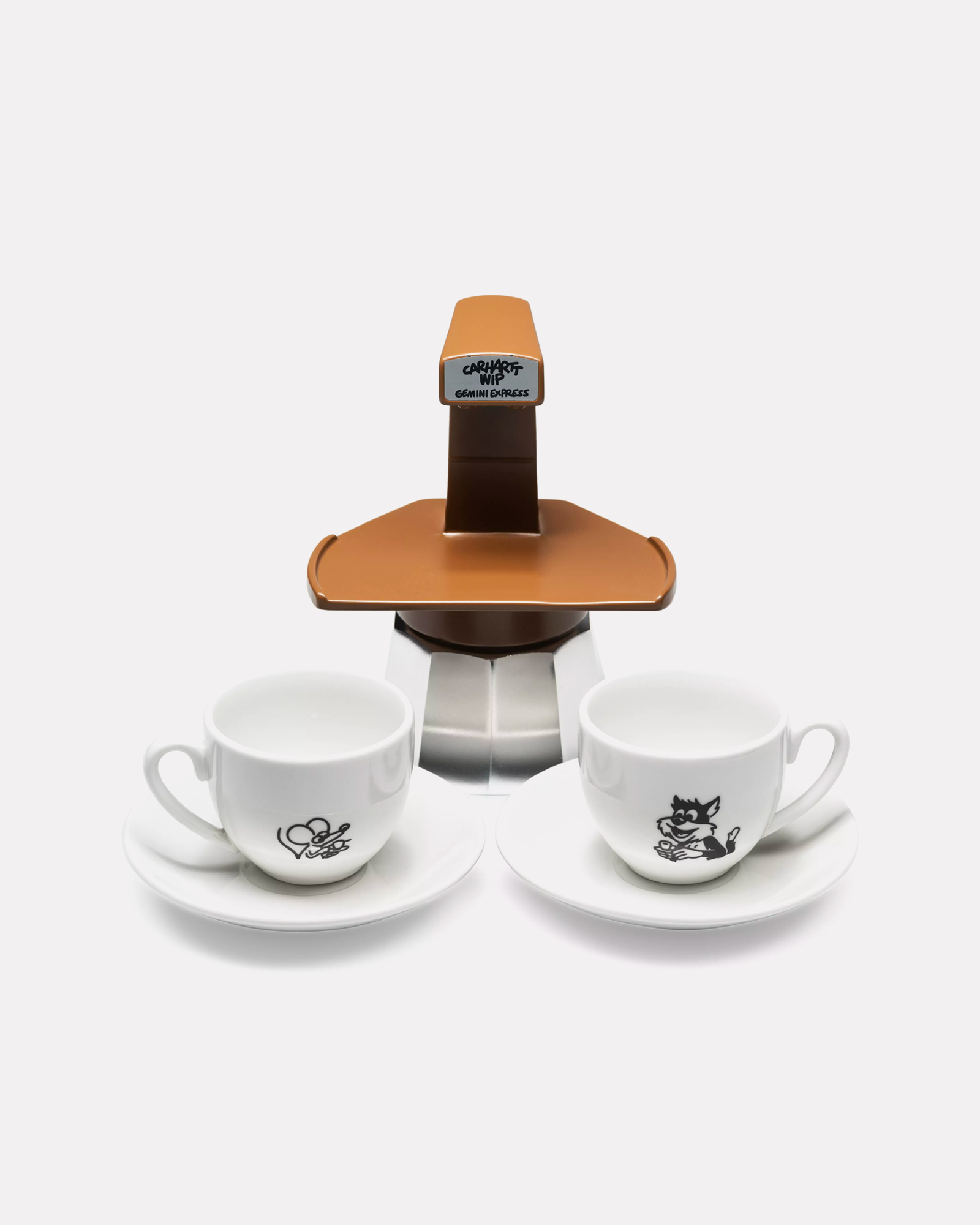 Carhartt Wip x Gemini Express - Coffee break espresso maker brown