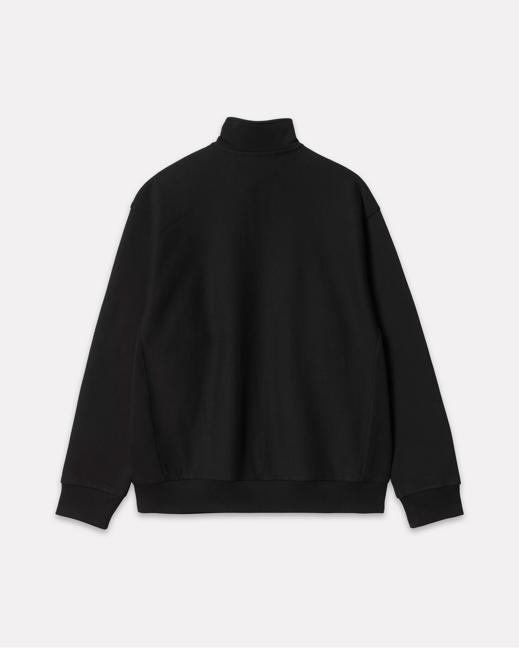 Carhartt Wip - Half Zip american script sweatshirt black