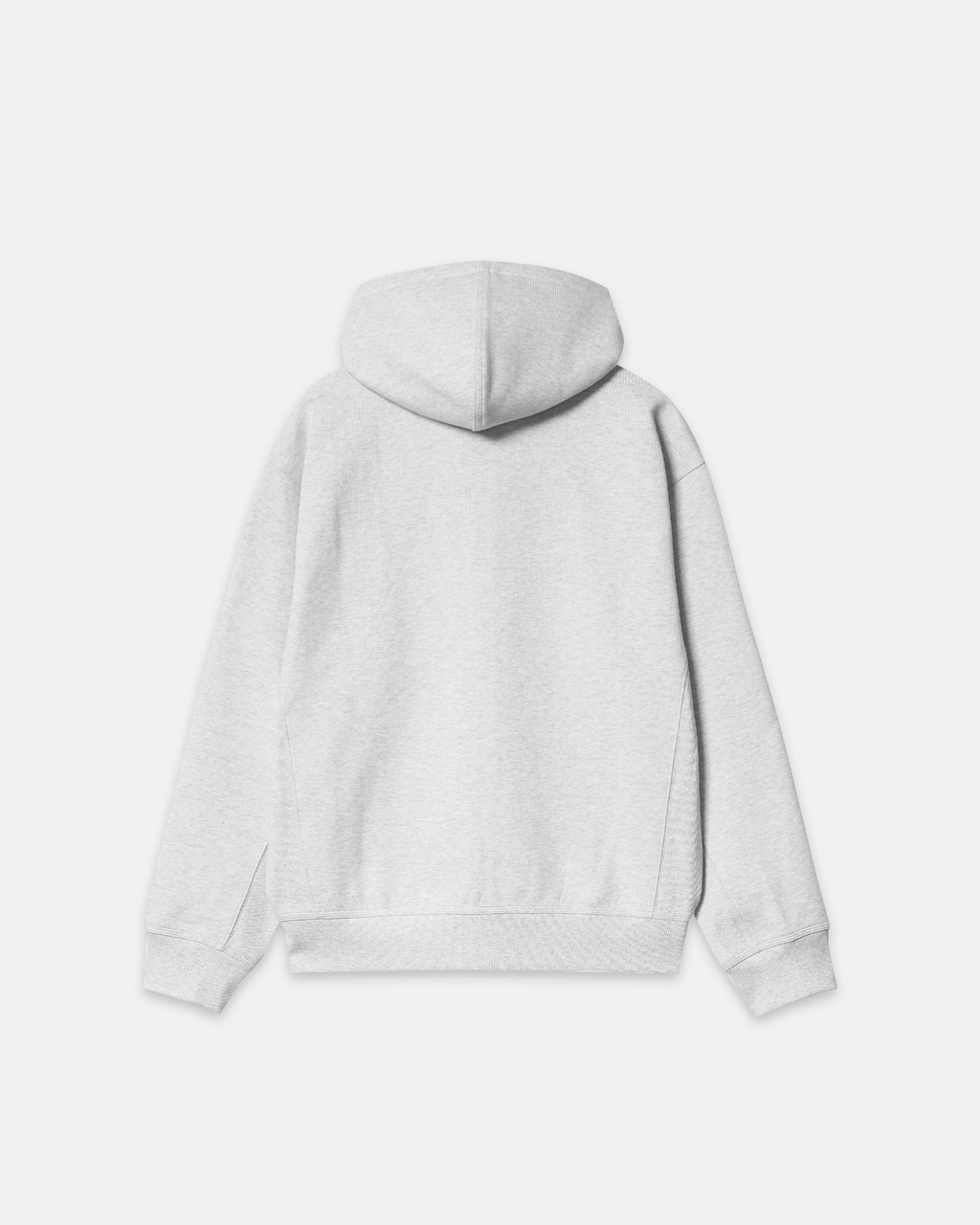 CARHARTT WIP - HOODED AMERICAN SCRIPT ASH