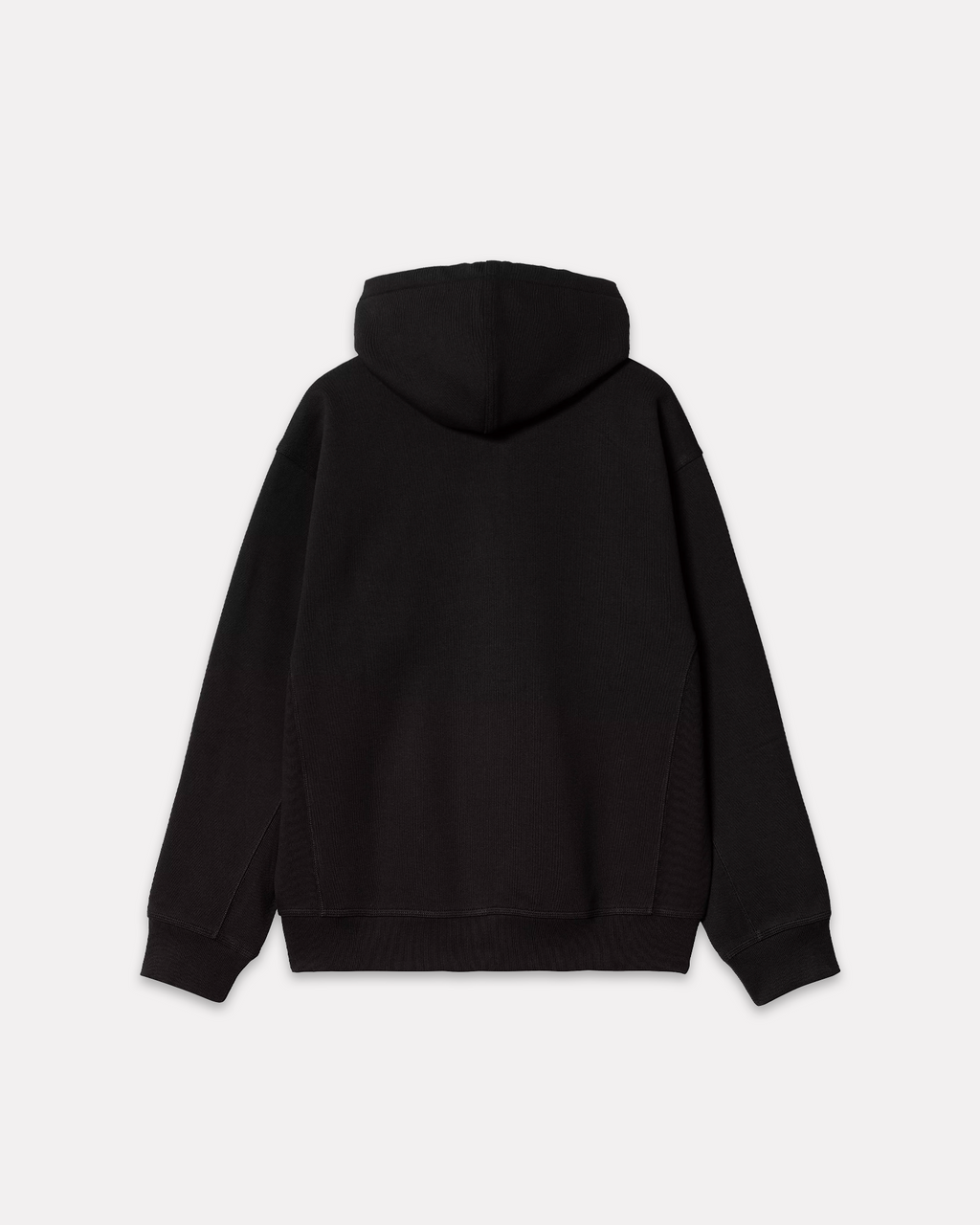 CARHARTT WIP - HOODED AMERICAN SCRIPT BLACK