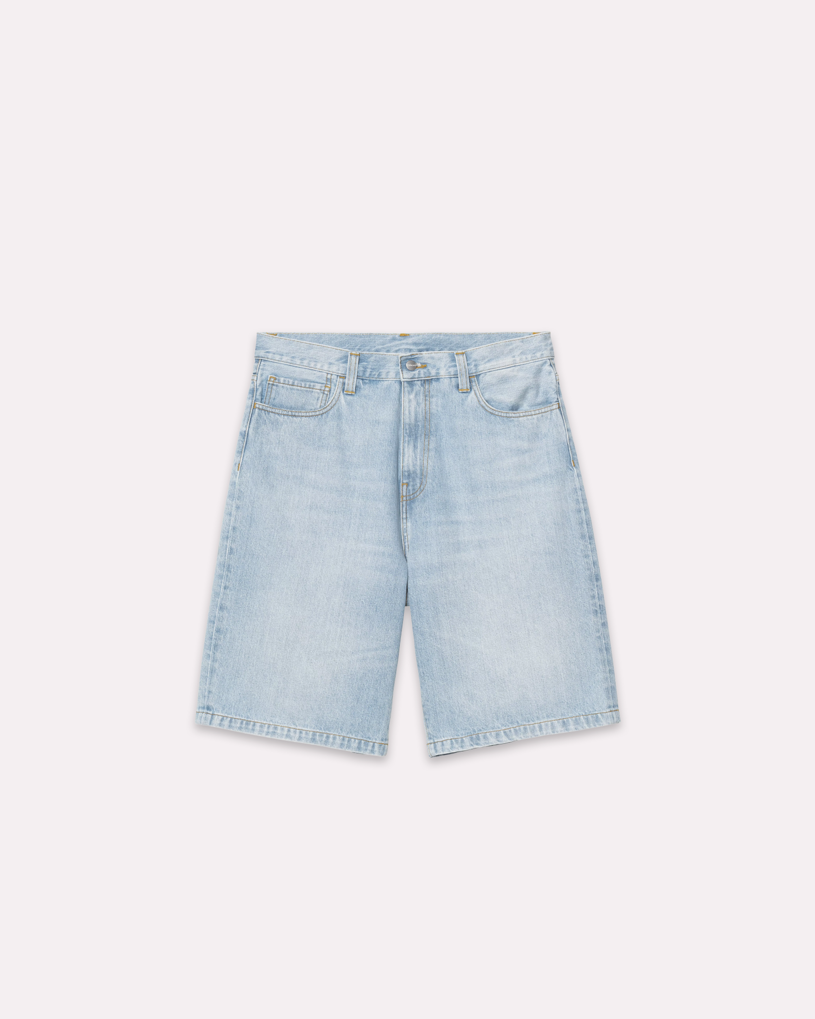 Carhartt Wip - Landon short blue heavy worn bleached