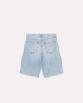 Carhartt Wip - Landon short blue heavy worn bleached