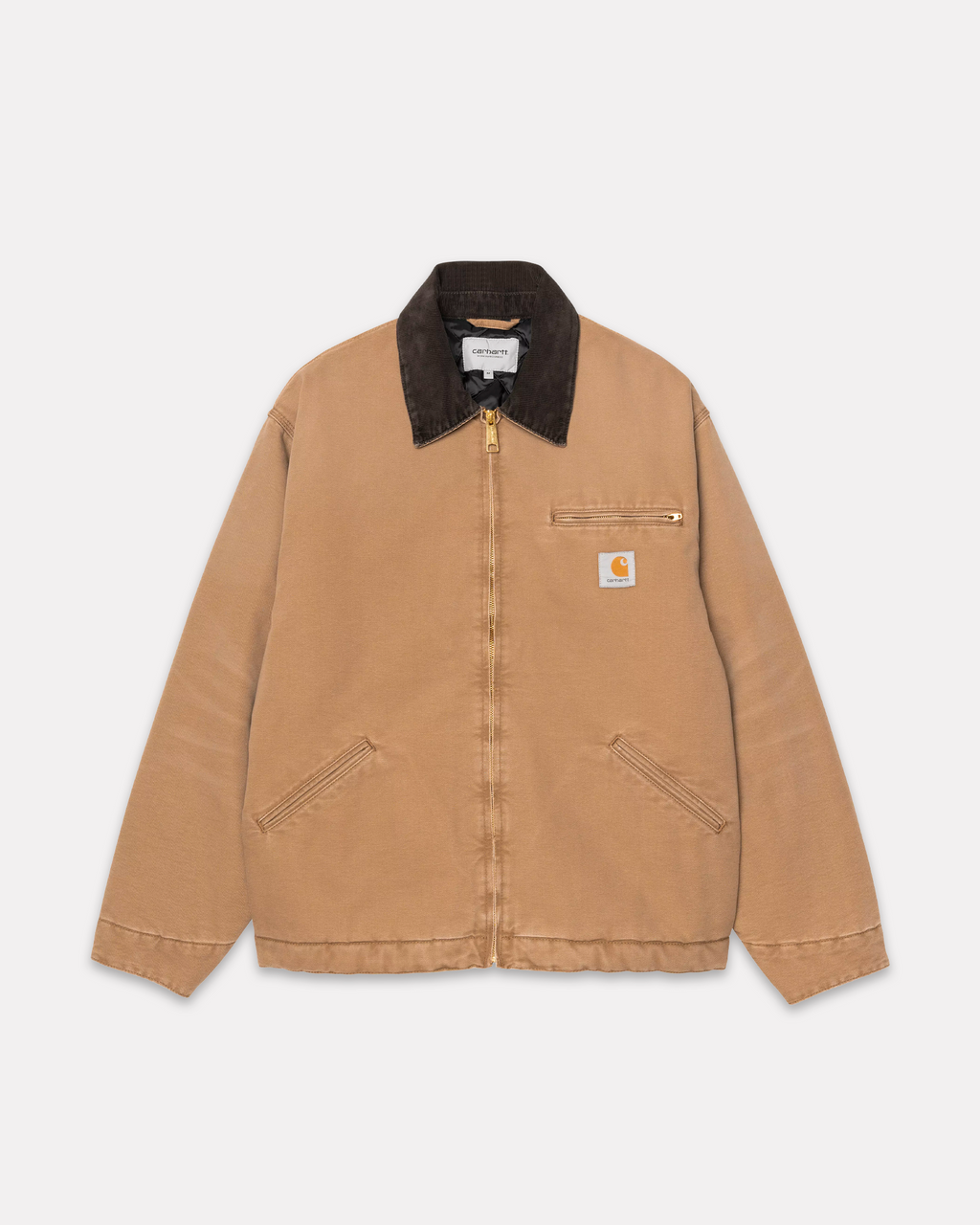 CARHARTT WIP - OG DETROIT JACKET HAMILTON BROWN