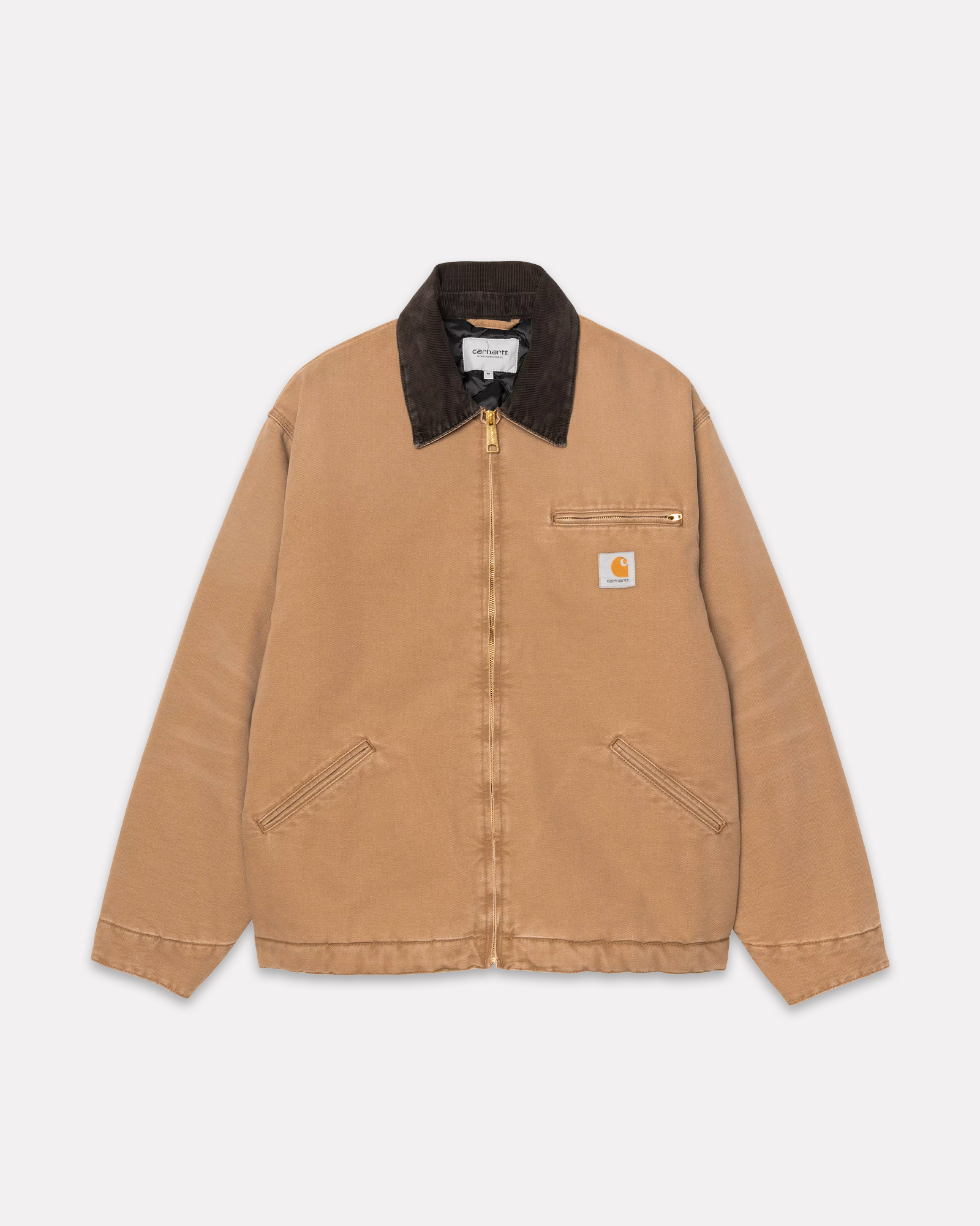 CARHARTT WIP - OG DETROIT JACKET HAMILTON BROWN