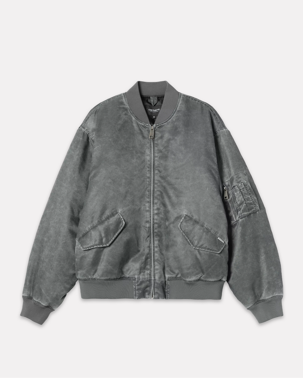 Carhartt Wip - Orman Bomber raven heavy enzyme wash