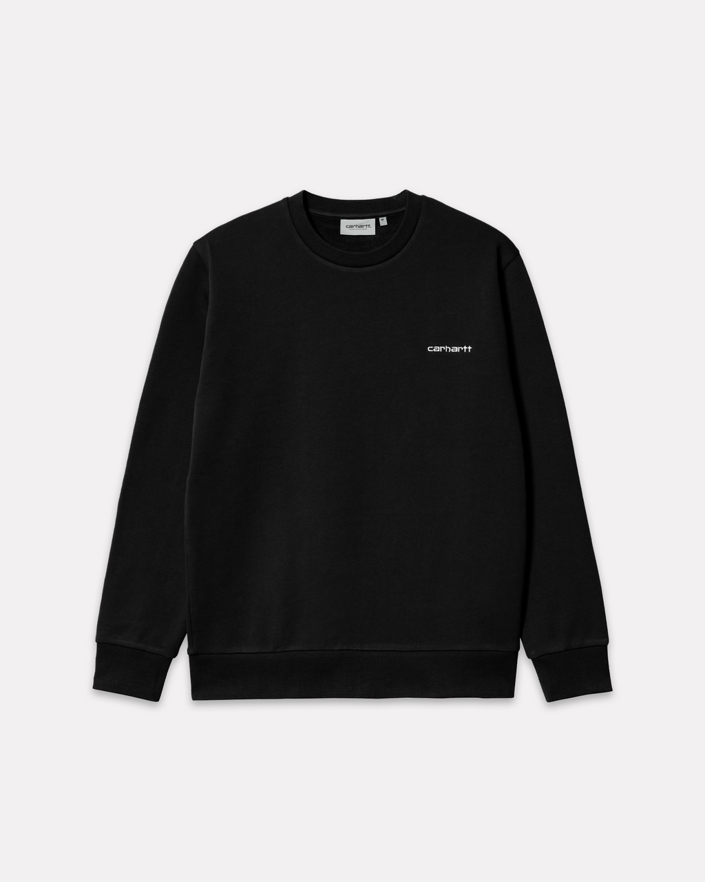 Carhartt Wip - Script embroidery sweatshirt black