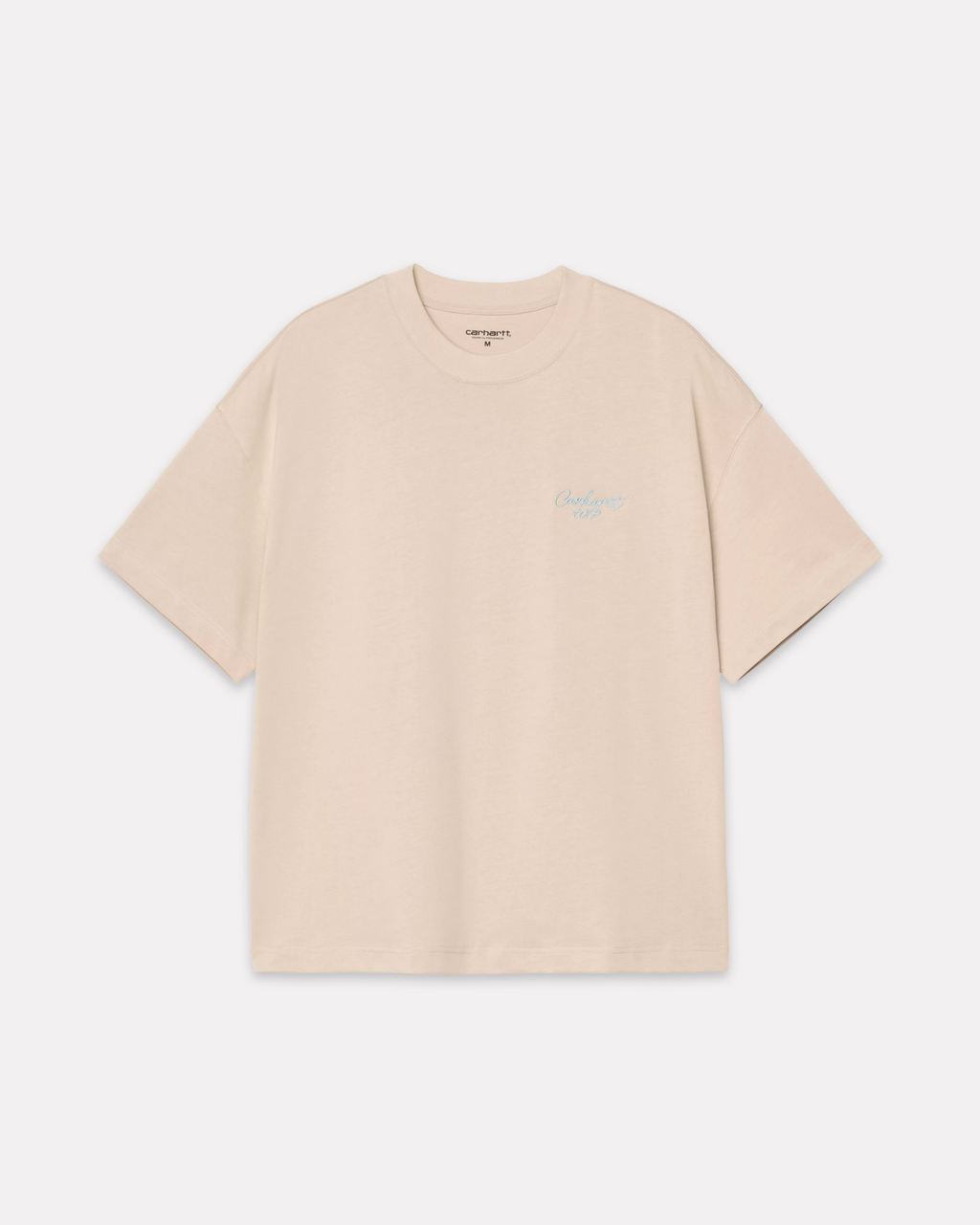CARHARTT WIP - SIGNATURE SCRIPT TEE FLEUR DE SEL