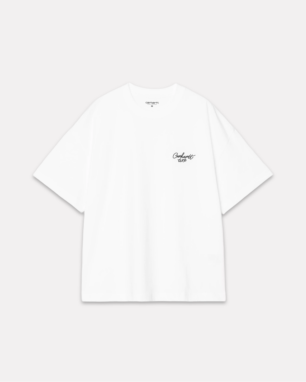 Carhartt Wip - Signature Script tee white