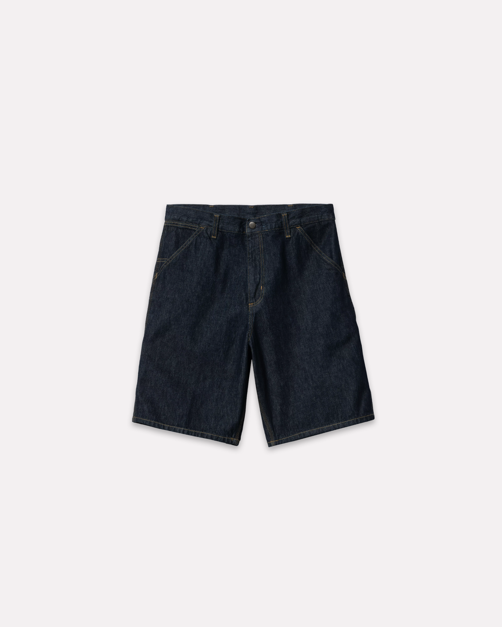 Carhartt Wip - Single knee short blue rinsed
