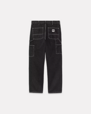 CARHARTT WIP - SINGLE KNEE DENIM BLACK RINSED