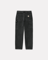 CARHARTT WIP - SINGLE KNEE DENIM PANTS NERO