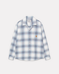Carhartt Wip - Tyers shirt longsleeve check shady blue