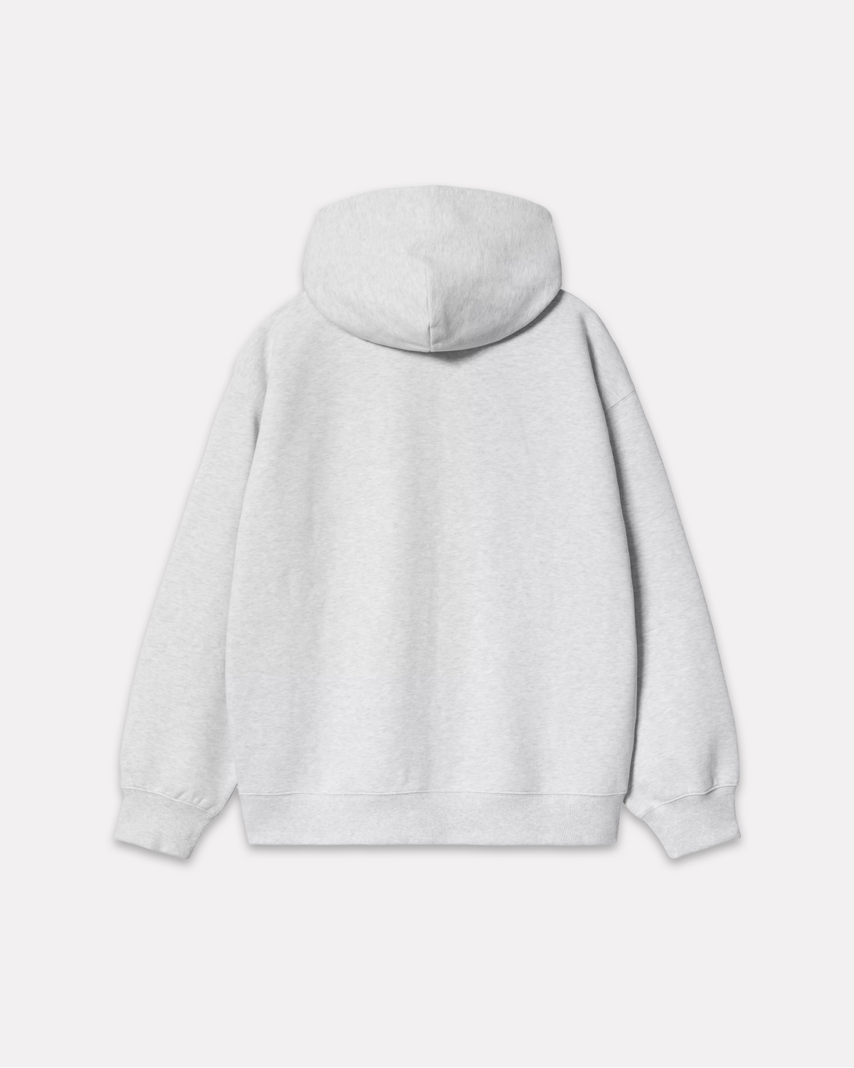 Carhartt Wip - Hooded WIP sweat jacket ash heather stone washed
