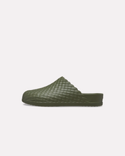 CROCS - DYLAN WOVEN TEXTURE CLOG ARMY GREEN