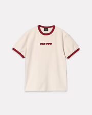 DAILY PAPER - DOTTED TYPE TEE RED