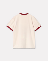 DAILY PAPER - DOTTED TYPE TEE RED