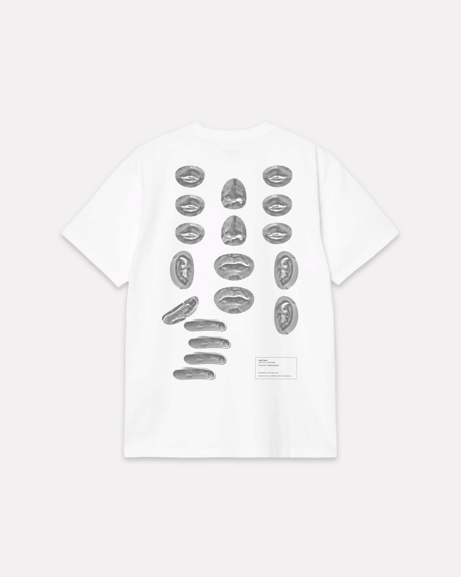 DAILY PAPER - SENSES TEE WHITE