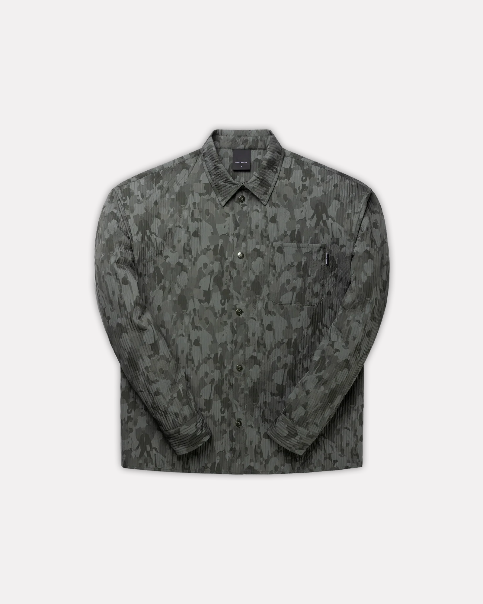 DAILY PAPER - ADETOLA COMMUNITY SHIRT CHIMERA GREEN