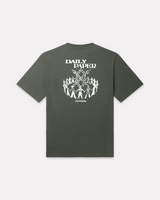 DAILY PAPER - HAND IN HAND TEE CHIMERA GREEN
