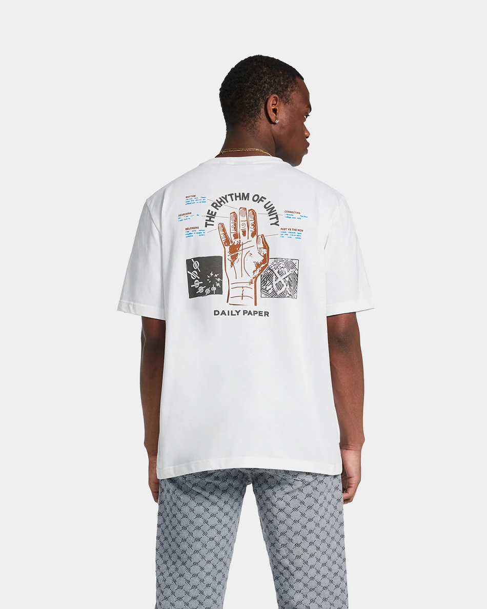 DAILY PAPER - IDENTITY TEE WHITE