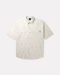Daily Paper - Zuri macrame jacquard s/s shirt moonstruck beige