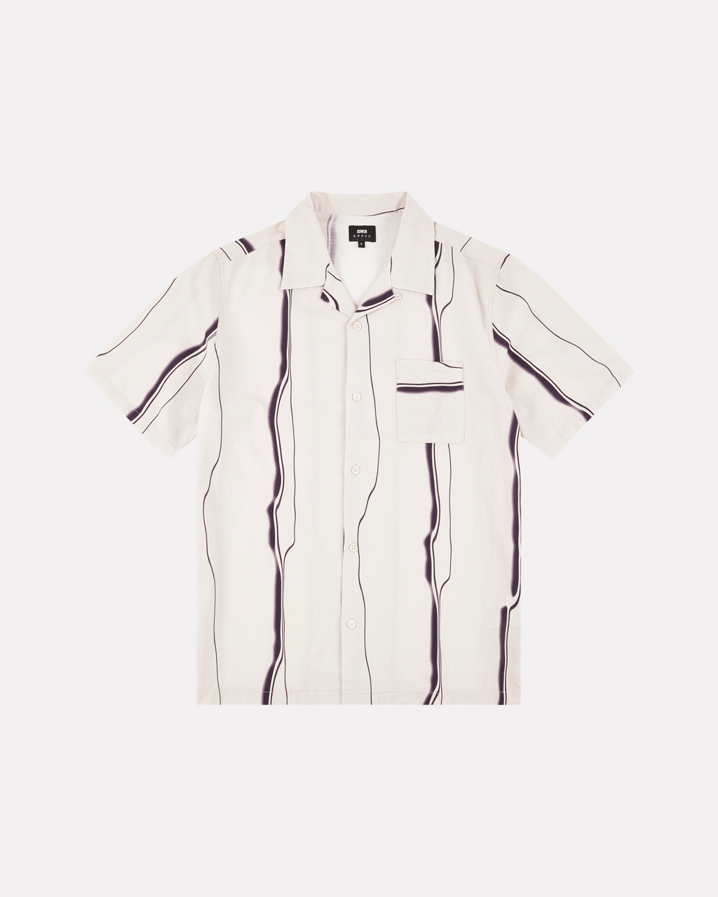 EDWIN - MERCURY STRIPES SHIRT WHISPER WHITE