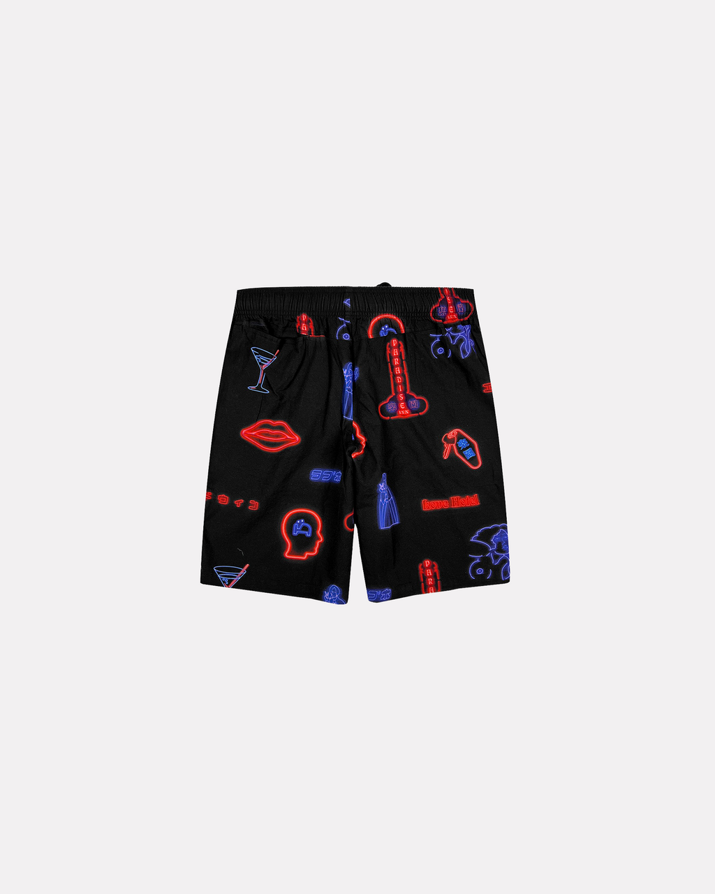 EDWIN - PARADISE INN SHORT NERO
