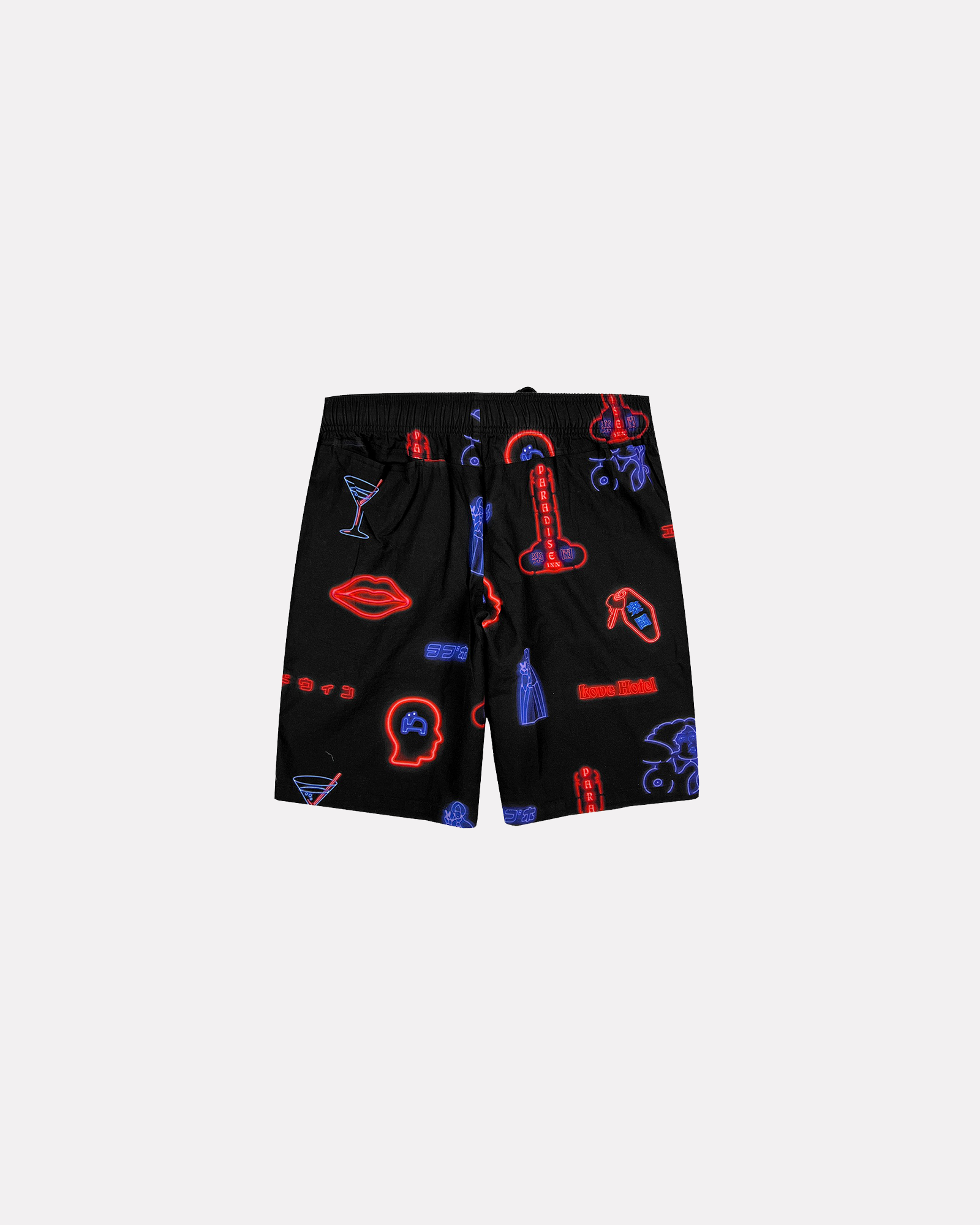 EDWIN - PARADISE INN SHORT NERO