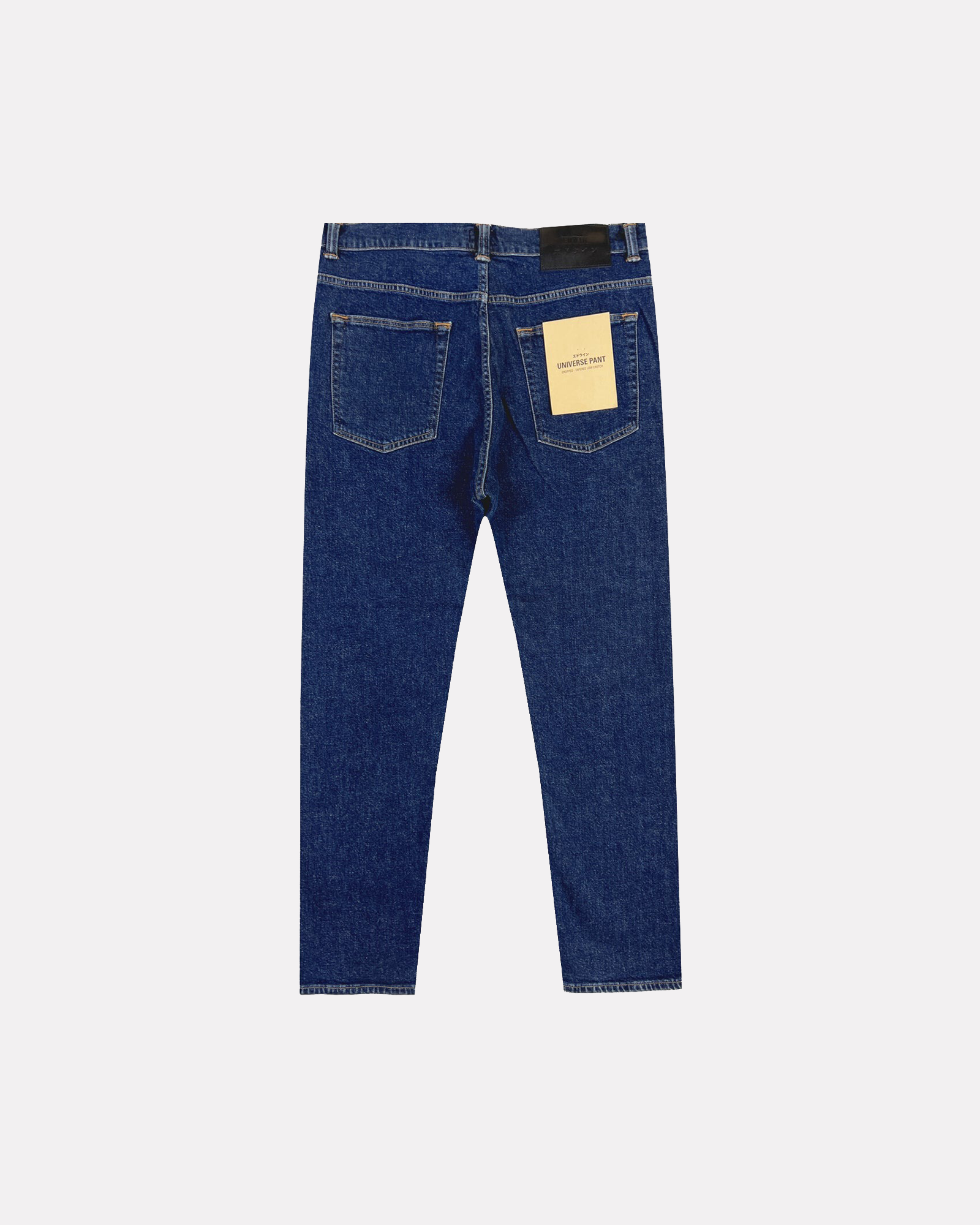 Edwin - Universe crop pant blu scuro